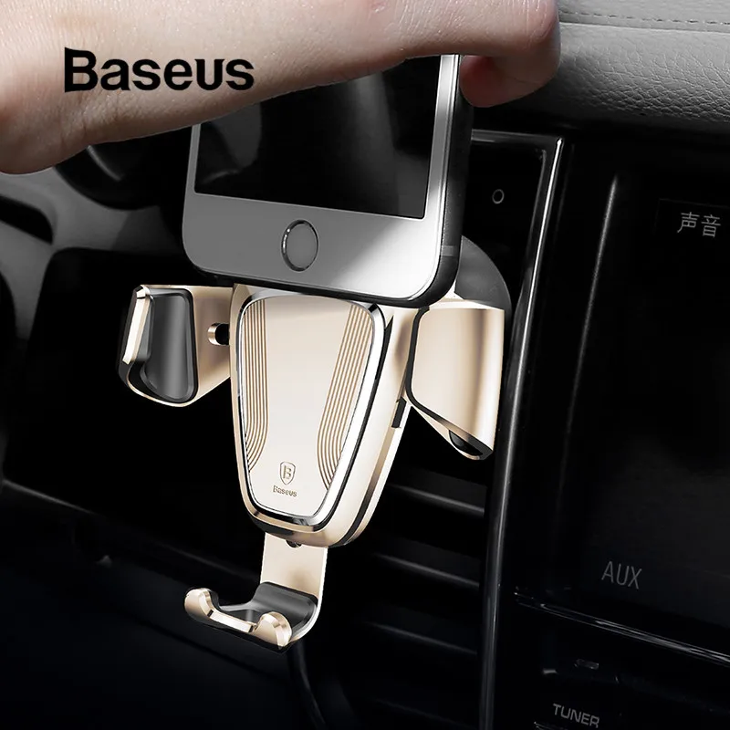 Baseus Car Gravity Phone Holder For iPhone Air Vent Mount Stand Universal Smartphone Holder 360 Degree High Quality Bracket
Baseus Car Gravity Phone Holder For iPhone Air Vent Mount Stand Universal Smartphone Holder 360 Degree High Quality Bracket