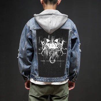 Bloodhoof Store Behexen Rock And Roll Death Heavy Hardcore Punk Style Patch Designs Denim Jeans Jacket mens Jackets And Coats
Bloodhoof Store Behexen Rock And Roll Death Heavy Hardcore Punk Style Patch Designs Denim Jeans Jacket mens Jackets And Coats