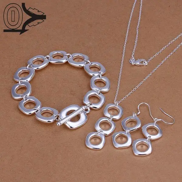 Hot Sale Silver Plated Jewelry Set,Cheap Bridal Party Sets,Simple Square Fashion Silver Necklace Bracelet Earring Three-piece
Hot Sale Silver Plated Jewelry Set,Cheap Bridal Party Sets,Simple Square Fashion Silver Necklace Bracelet Earring Three-piece