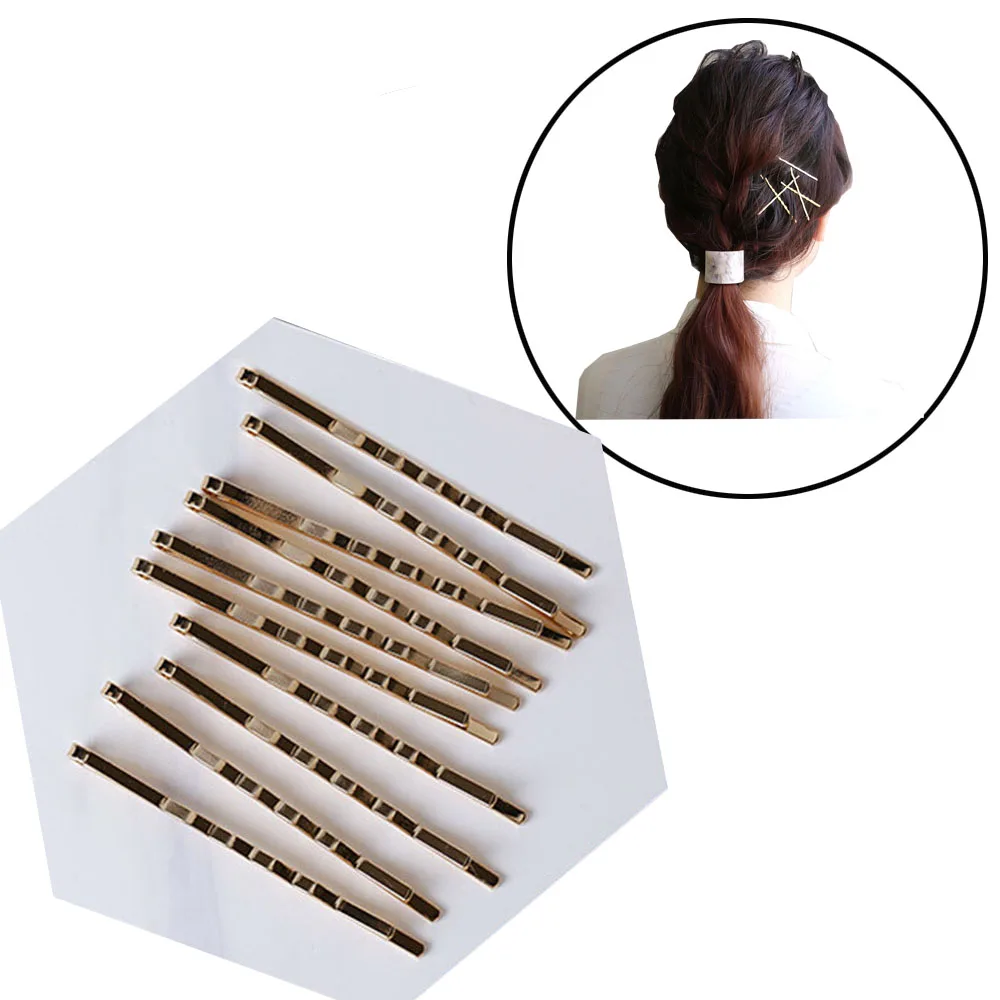 10pcs Hair Clips Hairpins Gold Metal Waved Curly Barrettes Bobby Pins For Women Girls Styling Accessories Hair Styling Tool
10pcs Hair Clips Hairpins Gold Metal Waved Curly Barrettes Bobby Pins For Women Girls Styling Accessories Hair Styling Tool