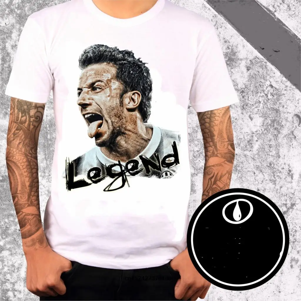 T-shirt Del Piero Legend 2018 - Men's Fashion Short Sleeves Cotton Tops Clothing
T-shirt Del Piero Legend 2018 - Men's Fashion Short Sleeves Cotton Tops Clothing