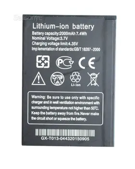 NEW 20pcs/lot 2000mAh W200 Replacement Battery For THL W200 W200s W200C Smartphone Batterie Bateria Batterij + Track Code
NEW 20pcs/lot 2000mAh W200 Replacement Battery For THL W200 W200s W200C Smartphone Batterie Bateria Batterij + Track Code