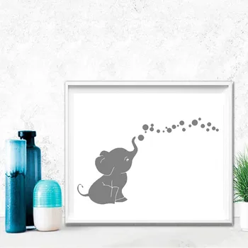 Cartoon Elephant animal Canvas Art Print Poster, Wall Pictures for Home Decoration, Frame not include
Cartoon Elephant animal Canvas Art Print Poster, Wall Pictures for Home Decoration, Frame not include