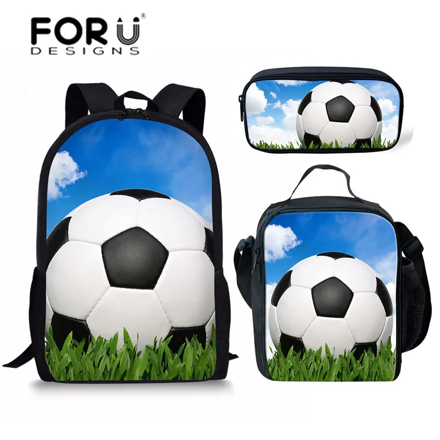 FORUDESIGNS 3pcs/set School Bags for Kids 3D Foot Ball Printing School Backpack Children Primary Book Bags Boys Shoulder Bags
FORUDESIGNS 3pcs/set School Bags for Kids 3D Foot Ball Printing School Backpack Children Primary Book Bags Boys Shoulder Bags