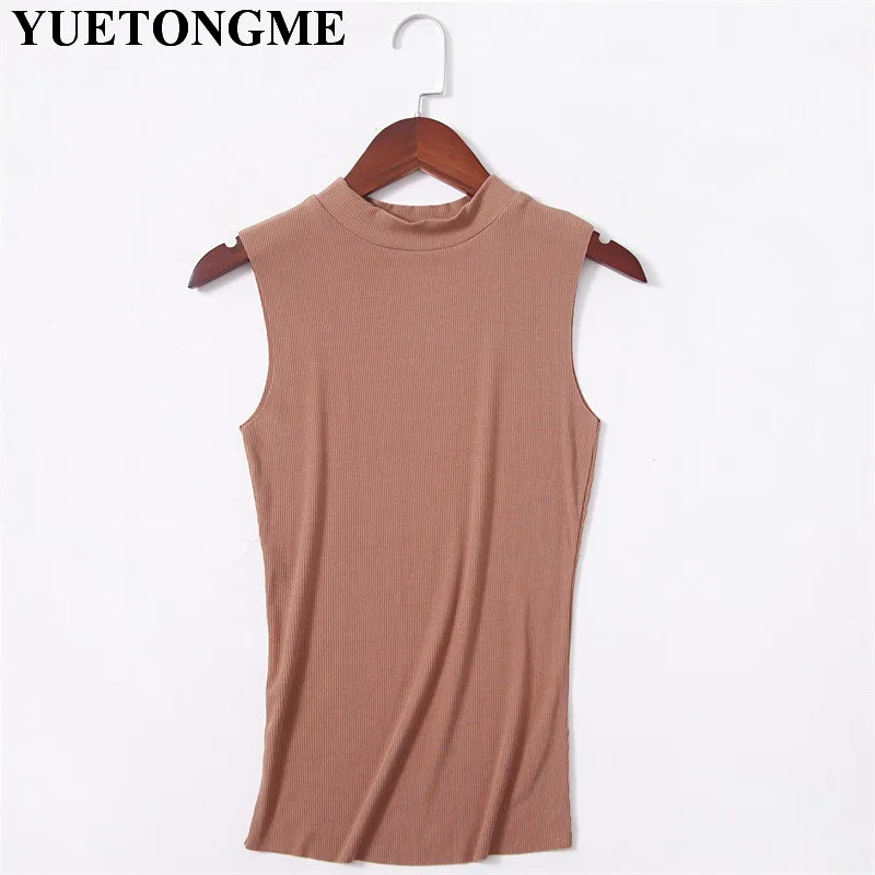 YUETONGME 2017 Women Tank Solid Color Sleeveless sexy top T shirts Women Fashion Cotton Tshirt Cute Geek T-shirt Female Summer
YUETONGME 2017 Women Tank Solid Color Sleeveless sexy top T shirts Women Fashion Cotton Tshirt Cute Geek T-shirt Female Summer