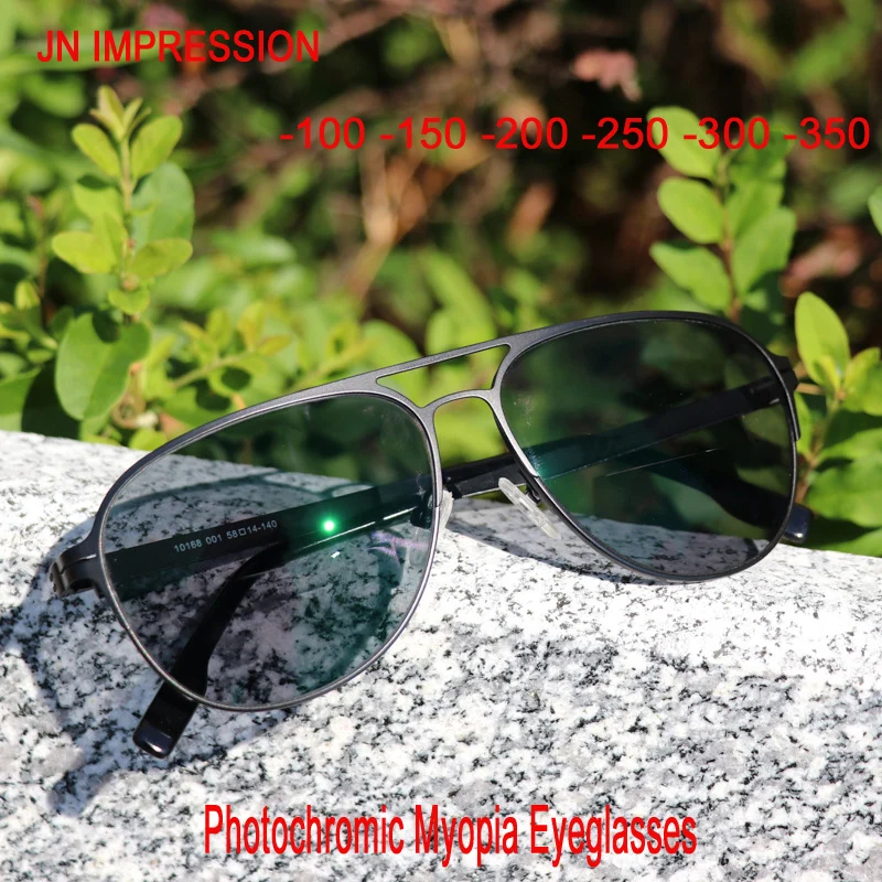 CR90 Finished Optical Eye Glasses Frames With Myopia Lens For Women Men Sun photochromism Eyeglasses Degree oculo -1.0to-4.0
CR90 Finished Optical Eye Glasses Frames With Myopia Lens For Women Men Sun photochromism Eyeglasses Degree oculo -1.0to-4.0
