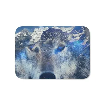 Mountain Wolf Bath Mat 21" x 34" Rugs Flannel Door Mats Waterproof Kitchen Bedroom Carpet
Mountain Wolf Bath Mat 21" x 34" Rugs Flannel Door Mats Waterproof Kitchen Bedroom Carpet
