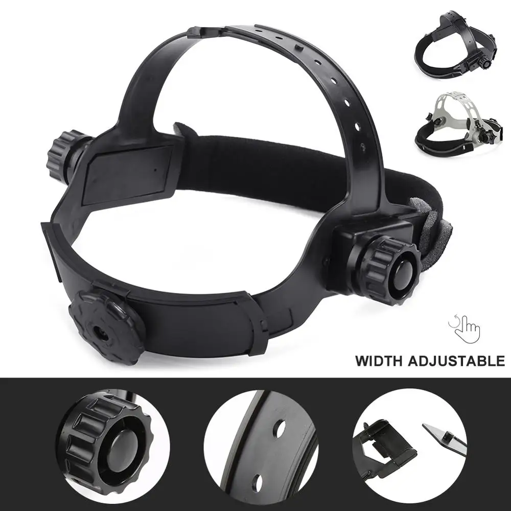 Adjustable Welding Welder Mask Headband for Solar Auto Dark Helmet Accessories Replacement Welder Tool
Adjustable Welding Welder Mask Headband for Solar Auto Dark Helmet Accessories Replacement Welder Tool