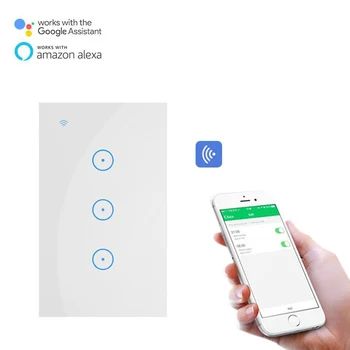 US/AU Plug 1/2/3 Gang Smart Home WiFi Touch Wall Switch Panel Smart Automation Modules For Alexa for Google APP
US/AU Plug 1/2/3 Gang Smart Home WiFi Touch Wall Switch Panel Smart Automation Modules For Alexa for Google APP