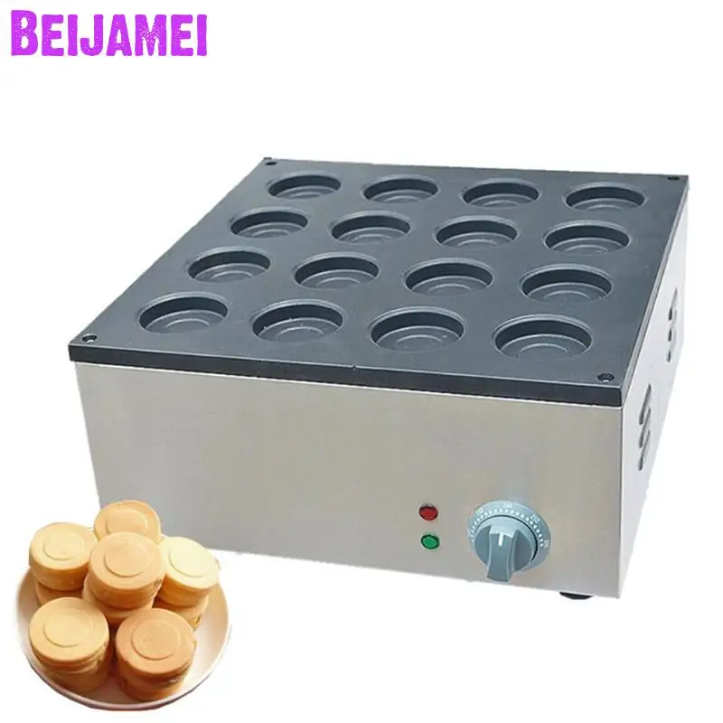 

BEIJAMEI Wholesale 2233A Commercial Use Non-stick 12 Holes Obanyaki Waffle Maker Electric Red Bean Obanyaki Making machine