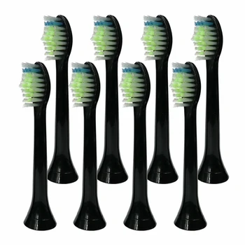 8pcs Replacement Electric Toothbrushes Heads Soft HX6064 BLACK For Philips Sonicare Diamond Clean ProResult Healthy Clean
8pcs Replacement Electric Toothbrushes Heads Soft HX6064 BLACK For Philips Sonicare Diamond Clean ProResult Healthy Clean