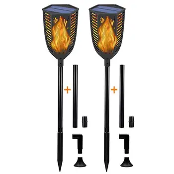 Solar LED Flame Lamps Flickering Flame Light Outdoor Waterproof Garden Torch Lamp Fire Light Bulbs Outdoor Lawn Garden Decor
Solar LED Flame Lamps Flickering Flame Light Outdoor Waterproof Garden Torch Lamp Fire Light Bulbs Outdoor Lawn Garden Decor