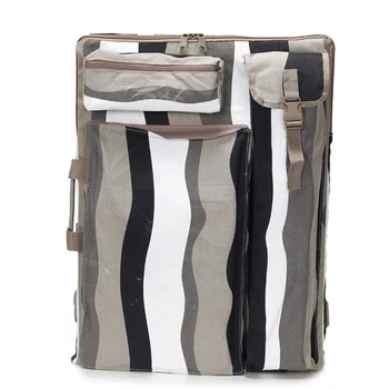 Black and White Stripe Student Hand hold Foldable Sketch Bag Professional Artistic Supplies 4K Canvas Drawing Board Sketchpad Ba
Black and White Stripe Student Hand hold Foldable Sketch Bag Professional Artistic Supplies 4K Canvas Drawing Board Sketchpad Ba