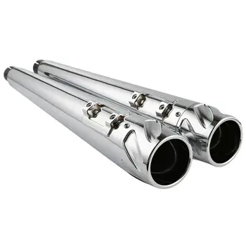 Motorcycle 4" Megaphone Exhaust Mufflers Slip-on For Harley Touring Road King Electra Street Glide 1995-2016 2015 Chrome/Black
Motorcycle 4" Megaphone Exhaust Mufflers Slip-on For Harley Touring Road King Electra Street Glide 1995-2016 2015 Chrome/Black
