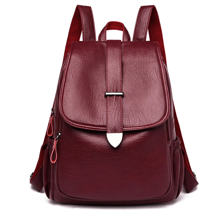 NEW Women Backpack high quality Leather Fashion school Backpacks Female Feminine Casual Large Capacity Vintage Shoulder Bags
NEW Women Backpack high quality Leather Fashion school Backpacks Female Feminine Casual Large Capacity Vintage Shoulder Bags