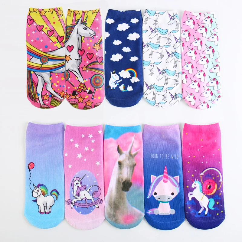 2017 Harajuku Unicorn 3D Print Women Socks Low Ankle Kawaii Cartoon Emoji Short Socks Colorfully Funny Girls Socks Hwz08
2017 Harajuku Unicorn 3D Print Women Socks Low Ankle Kawaii Cartoon Emoji Short Socks Colorfully Funny Girls Socks Hwz08