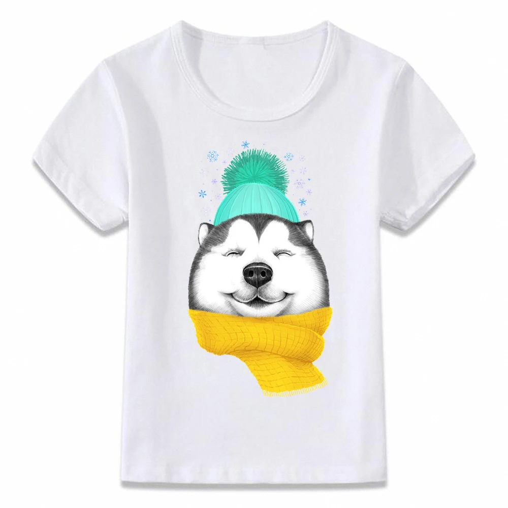 Kids Clothes T Shirt Cute Winter Husky Cat Boys and Girls Toddler Shirts Tee oal106
Kids Clothes T Shirt Cute Winter Husky Cat Boys and Girls Toddler Shirts Tee oal106