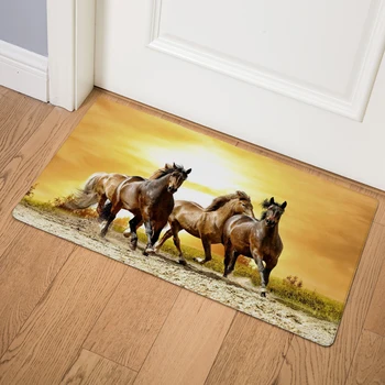 Wild Animal Horse PVC Leather Mats 46*76cm Waterproof Kitchen Carpet Entrance Non Slip Living Room Decor Animals Door Mat
Wild Animal Horse PVC Leather Mats 46*76cm Waterproof Kitchen Carpet Entrance Non Slip Living Room Decor Animals Door Mat