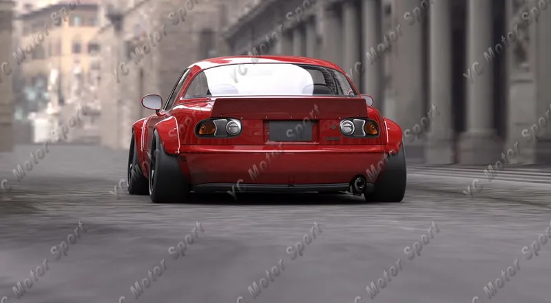 1989-1997 Mazda Miata MX5 NA Pandem Style Body Kit FRP (6)