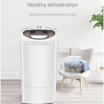 Clothes dehydrator T68-108 Household / Dormitory Dehydrating machine Electric Small Dewatering Bucket 6.8kg Capacity 220v 190w
Clothes dehydrator T68-108 Household / Dormitory Dehydrating machine Electric Small Dewatering Bucket 6.8kg Capacity 220v 190w