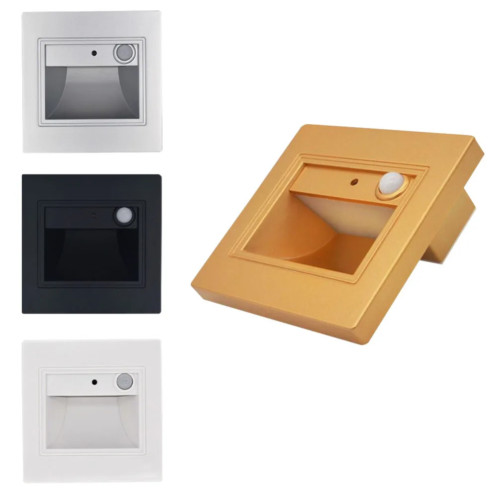 10pcs Recessed LED wall light 86 box Light sensor+PIR motion Detector led ladder stair light infrared human body induction lamp
10pcs Recessed LED wall light 86 box Light sensor+PIR motion Detector led ladder stair light infrared human body induction lamp