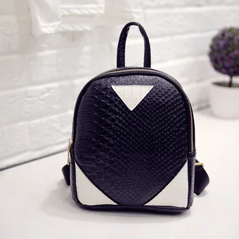 2016 Korean style lady backpack Designer women bag Cheap women backpacks PU leather crocodile pattern casual shoulder bag
2016 Korean style lady backpack Designer women bag Cheap women backpacks PU leather crocodile pattern casual shoulder bag