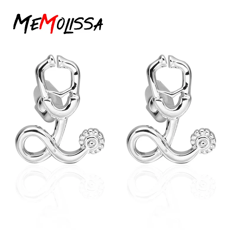 MeMolissa Luxury shirt silver Stethoscope Cufflinks brand Hipster Cufflinks For Men Gift for Dad Gift for Husband Fathers Day
MeMolissa Luxury shirt silver Stethoscope Cufflinks brand Hipster Cufflinks For Men Gift for Dad Gift for Husband Fathers Day