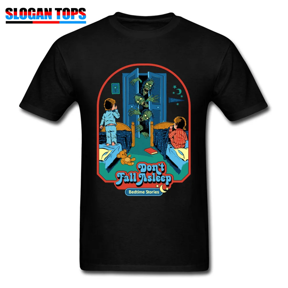 Don't Fall Asleep T Shirts Men Tshirt Cotton T-shirt Newest Adult Bedtime Stories Tops & Tees Halloween Horror Zombie Nightmare
Don't Fall Asleep T Shirts Men Tshirt Cotton T-shirt Newest Adult Bedtime Stories Tops & Tees Halloween Horror Zombie Nightmare