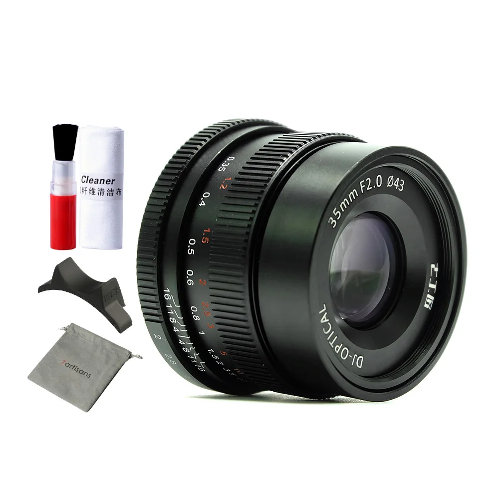 7artisans 35mm f2.0 Prime Lens to All Single Series for E-mount FX-mount Cameras A7 A7II A7R A7RII A7S A6500 X-A10 X-A2 X-A3
7artisans 35mm f2.0 Prime Lens to All Single Series for E-mount FX-mount Cameras A7 A7II A7R A7RII A7S A6500 X-A10 X-A2 X-A3