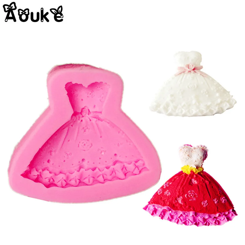 Skirt Shape Liquid Silicone Mold Cake Chocolate Molds Cookies Pastry Pudding Ice Cube Mould Wedding Decoration DIY Baking Tools
Skirt Shape Liquid Silicone Mold Cake Chocolate Molds Cookies Pastry Pudding Ice Cube Mould Wedding Decoration DIY Baking Tools