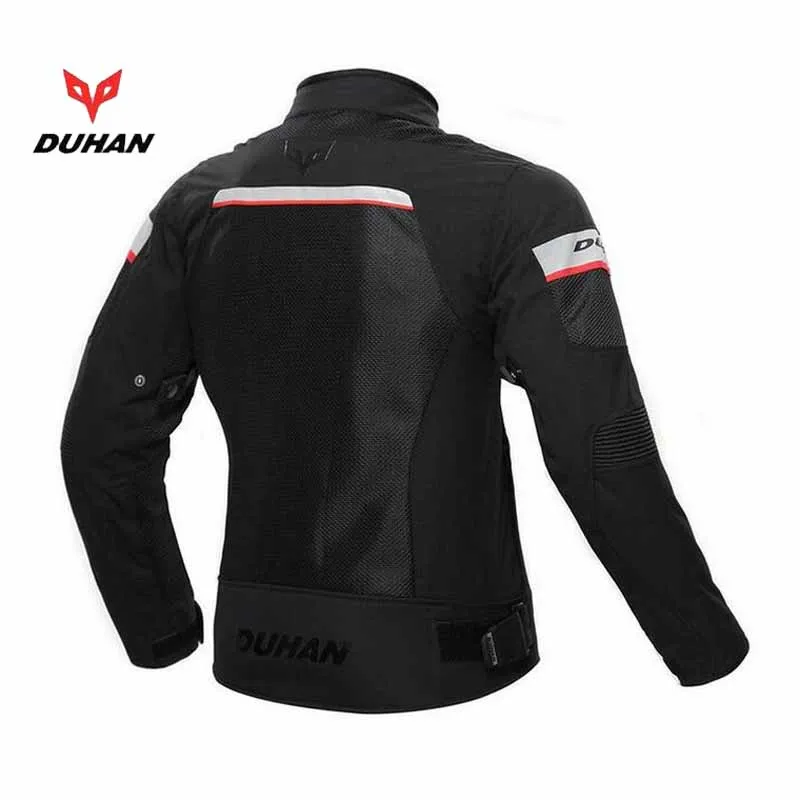 Куртка для мотокросса Duhan черная зеленая размер M L XL XXL летняя 2018|motorcycle riding