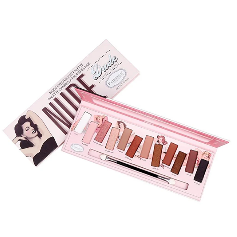 FaRRES 12 Color Nude Eye Shadow Aromas Palette Eyeshadow Shimmer Matte Glitter Powder Waterproof Paleta De Sombra Makeup Pallet
FaRRES 12 Color Nude Eye Shadow Aromas Palette Eyeshadow Shimmer Matte Glitter Powder Waterproof Paleta De Sombra Makeup Pallet