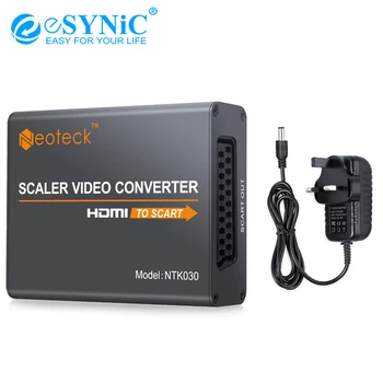 eSYNiC 1.3b HDMI To SCART Converter With 5 V/1A Power Adapter Support NTSC And PAL HD Video Stereo Audio RCA Analog Converter
eSYNiC 1.3b HDMI To SCART Converter With 5 V/1A Power Adapter Support NTSC And PAL HD Video Stereo Audio RCA Analog Converter