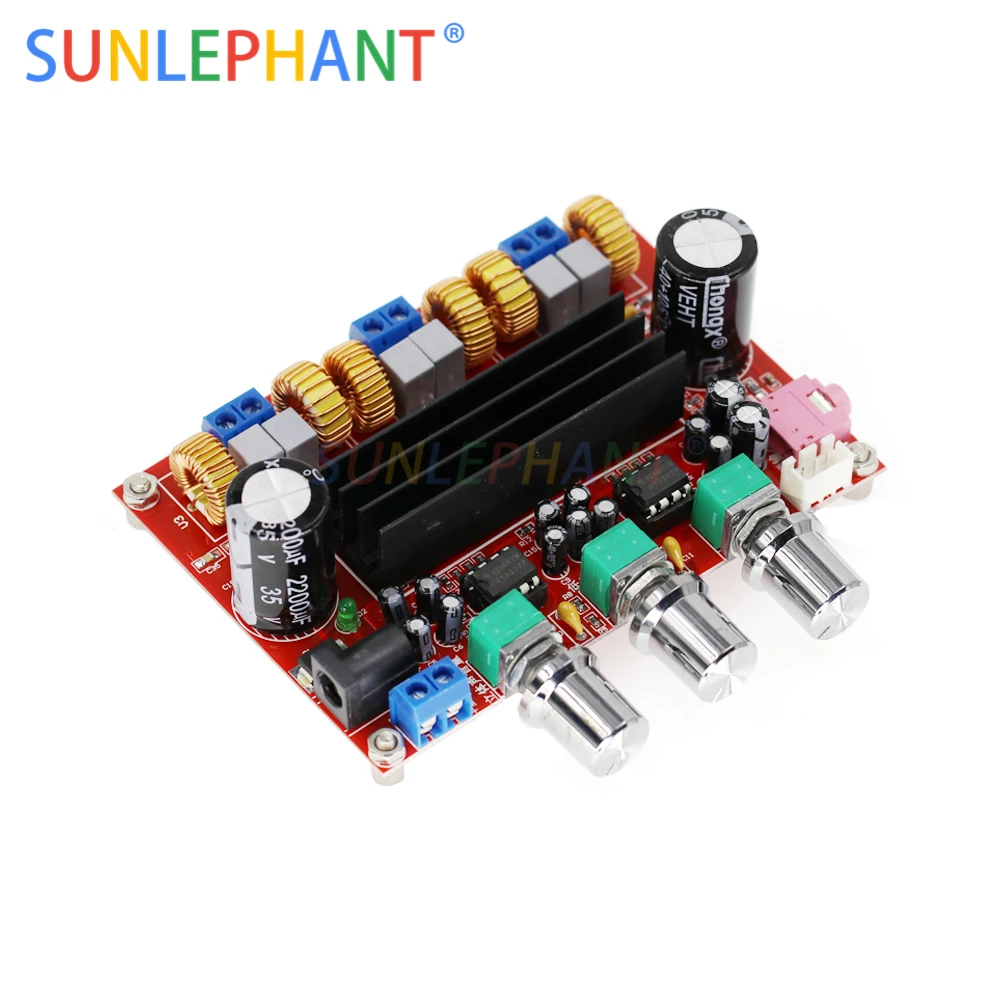 TPA3116D2 Digital Subwoofer Amplifier Board DC12V-24V 2x50W 100W XH-M139 2.1 Channel Digital Power Amplifier for DIY Audio
TPA3116D2 Digital Subwoofer Amplifier Board DC12V-24V 2x50W 100W XH-M139 2.1 Channel Digital Power Amplifier for DIY Audio
