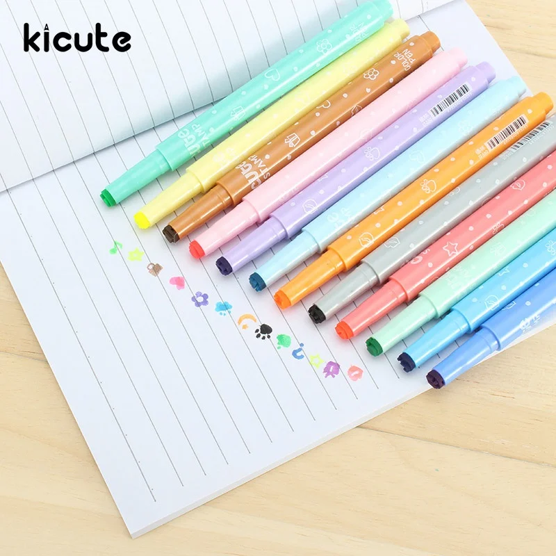 kICUTE 1PC Funny Pattern Candy Color Stamp Highlighter Marker Pen For Reading DIY Scrapbooking Stationery School Supplies
kICUTE 1PC Funny Pattern Candy Color Stamp Highlighter Marker Pen For Reading DIY Scrapbooking Stationery School Supplies
