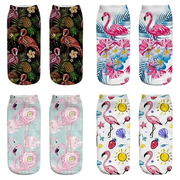 Flamingo Socks New 3D Print Casual Polyester Women Durable Socks Cute Low Cut Ankle Cartoons Casual Type Teenager funny Socks
Flamingo Socks New 3D Print Casual Polyester Women Durable Socks Cute Low Cut Ankle Cartoons Casual Type Teenager funny Socks