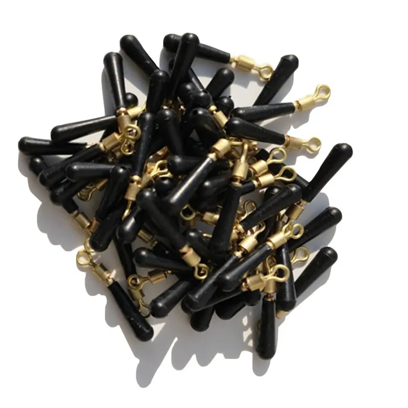 30pcs/lot Fishing Gear Block rotation drift fishing floats accessory bobber copper+ rubber tools
30pcs/lot Fishing Gear Block rotation drift fishing floats accessory bobber copper+ rubber tools