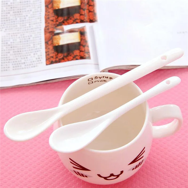 1-5pcs Long Handled Ceramic Soup Spoon Rice Soup Cutlery Dessert Ladle Scoop Kitchen Table Tools 5pcs Cubiertos
1-5pcs Long Handled Ceramic Soup Spoon Rice Soup Cutlery Dessert Ladle Scoop Kitchen Table Tools 5pcs Cubiertos