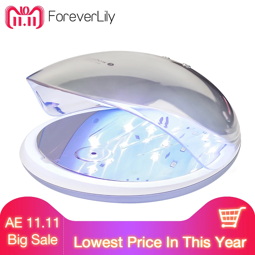 Foreverlily 2018New 48W Rainbow5 Professional LED UV Nail Lamp Led Nail Light Nail Dryer UV Lamp Manicure Machine
Foreverlily 2018New 48W Rainbow5 Professional LED UV Nail Lamp Led Nail Light Nail Dryer UV Lamp Manicure Machine