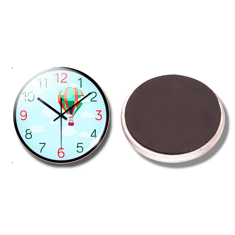 Hot Air Balloon 30 MM Fridge Magnet Clock Watch Fly In Sky Glass Dome Magnetic Refrigerator Stickers Note Holder Home Decoration
Hot Air Balloon 30 MM Fridge Magnet Clock Watch Fly In Sky Glass Dome Magnetic Refrigerator Stickers Note Holder Home Decoration