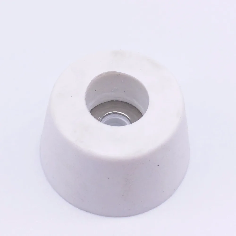 

Wkooa 32x24x18mm Rubber Feet Bumpers Bushings for Furniture Rubber Pads Conical White Pack 50