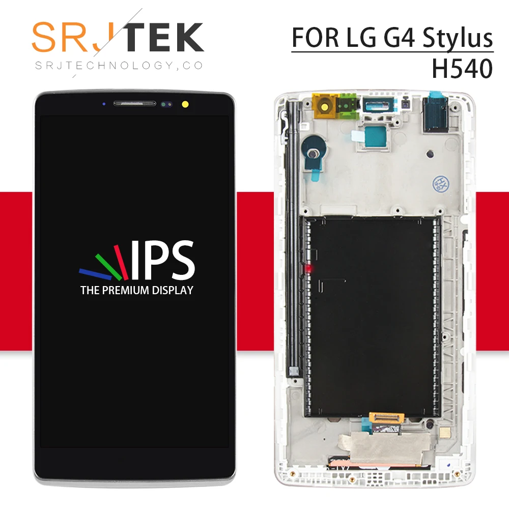 Small IC Display For LG G4 Stylus H540 LCD Touch Screen with Frame Digitizer Replacement 5.7" 1280*720 For LS770 H635 H542 H540F
Small IC Display For LG G4 Stylus H540 LCD Touch Screen with Frame Digitizer Replacement 5.7" 1280*720 For LS770 H635 H542 H540F
