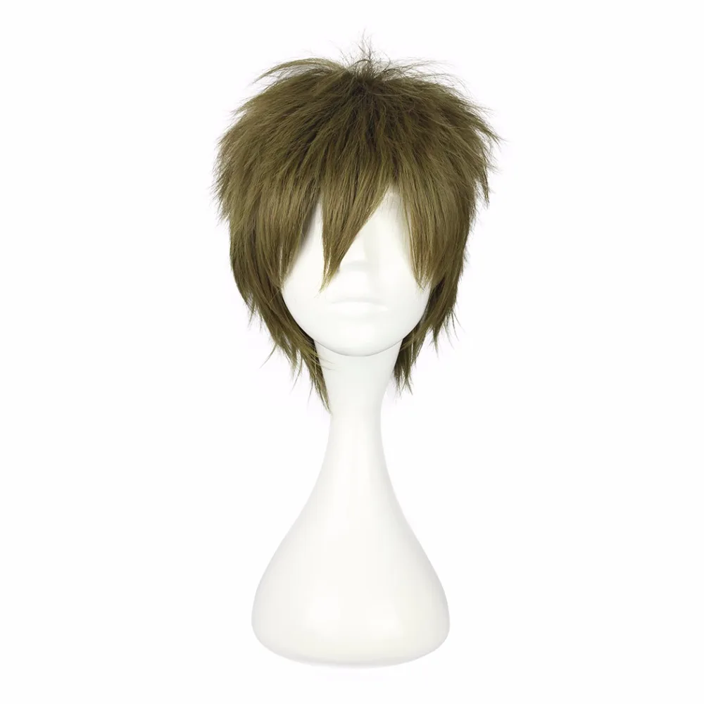 MCOSER Free Shipping 30cm Synthetic Short Staight Dark Green Cosplay Costume Wig 100% High Temperature Fiber Hair WIG-370B
MCOSER Free Shipping 30cm Synthetic Short Staight Dark Green Cosplay Costume Wig 100% High Temperature Fiber Hair WIG-370B