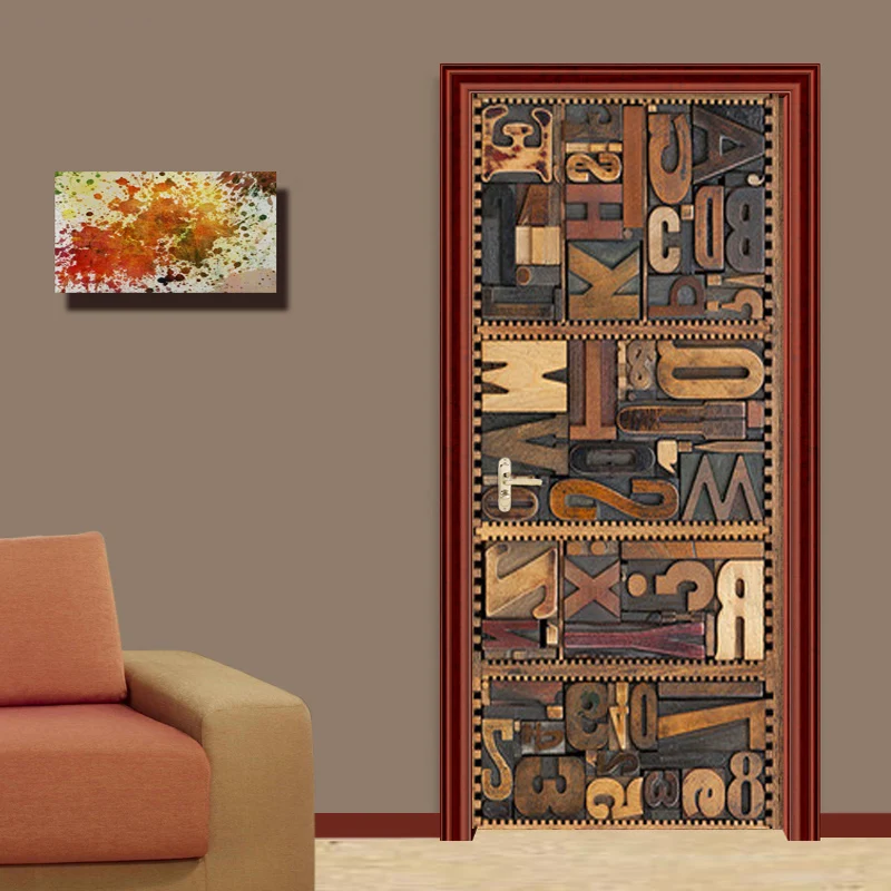 PVC Self-Adhesive Waterproof 3D Wall Door Sticker Modern Embossed English Letter Photo Wallpaper Study Home Decor 3 D Door Decal
PVC Self-Adhesive Waterproof 3D Wall Door Sticker Modern Embossed English Letter Photo Wallpaper Study Home Decor 3 D Door Decal