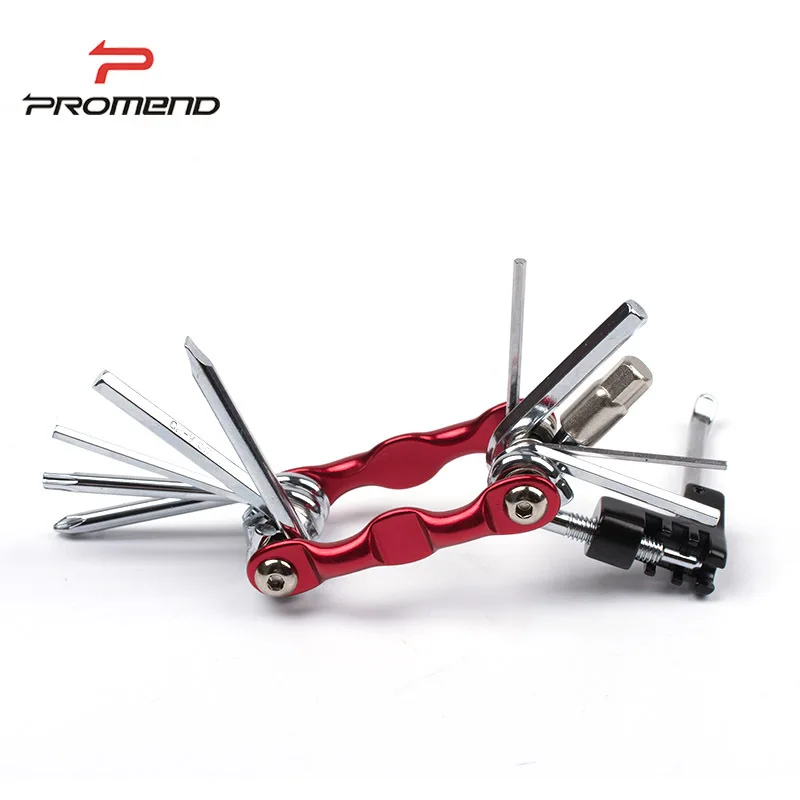 Bicycle repair Multifunctional all-in-one combination tool 12 function with chain splitter Cycling equipment accessories
Bicycle repair Multifunctional all-in-one combination tool 12 function with chain splitter Cycling equipment accessories