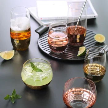 NIMITIME European Style Rose Gold Glass Juice Water Drink Transparent Bee Home Drinkware
NIMITIME European Style Rose Gold Glass Juice Water Drink Transparent Bee Home Drinkware