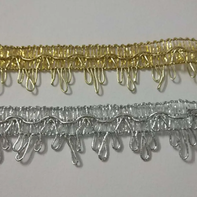 Exclusive Lace 2cm width Seam Hem Polyester Small Gold Lace Fabric Lace Sewing 5 yards silver Hat Lace Sewing France style
Exclusive Lace 2cm width Seam Hem Polyester Small Gold Lace Fabric Lace Sewing 5 yards silver Hat Lace Sewing France style
