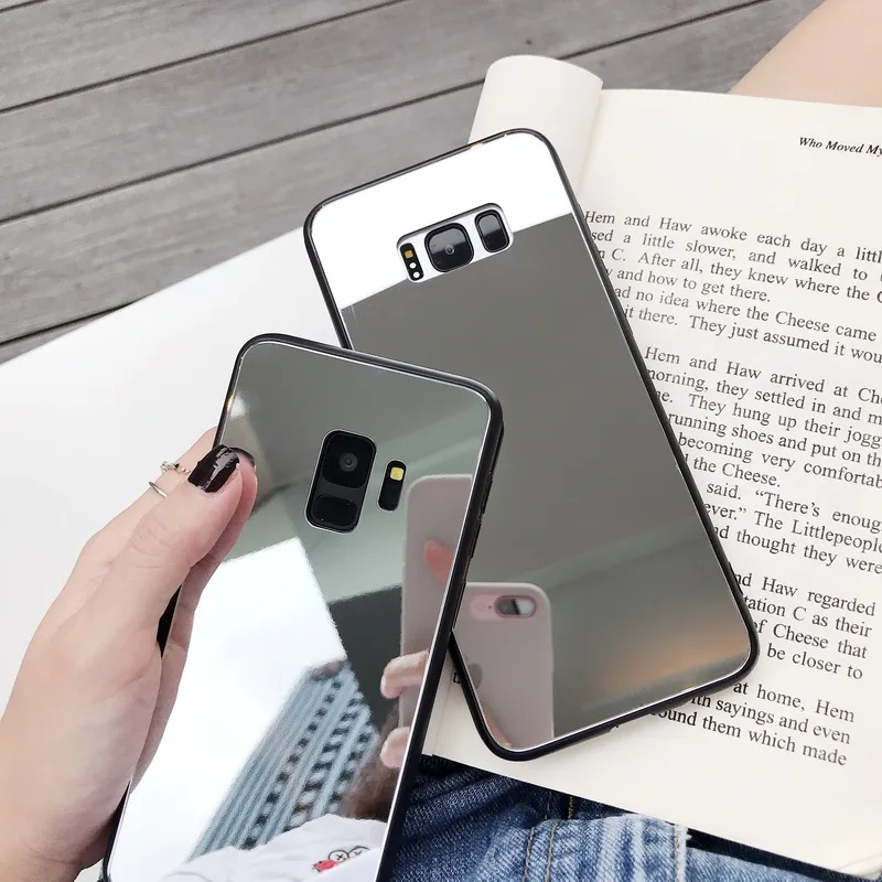 YISHANGOU For Samsung Galaxy S10 S9 S8 Plus Tempered Glass Mirror Hybrid Back Case Cover For Samsung Galaxy note 8 9 phone case
YISHANGOU For Samsung Galaxy S10 S9 S8 Plus Tempered Glass Mirror Hybrid Back Case Cover For Samsung Galaxy note 8 9 phone case