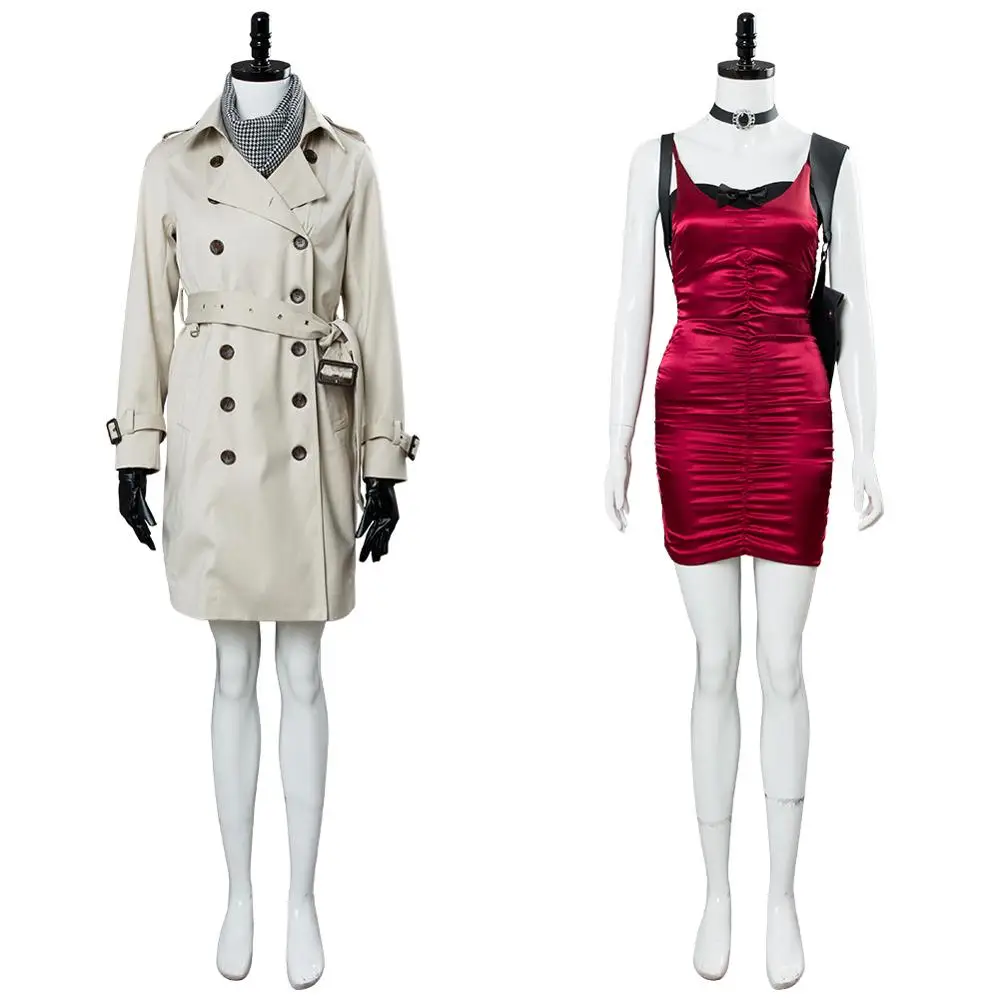 Game Resident Remake Cosplay Ada Wong Cosplay Costume Full Set Jacket Dress Halloween Carnival Cosplay Costume
Game Resident Remake Cosplay Ada Wong Cosplay Costume Full Set Jacket Dress Halloween Carnival Cosplay Costume