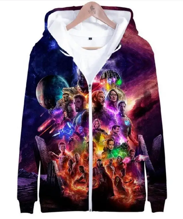 Kids Streatwear Pullover Coat The Avengers 4 Endgame Quantum Realm 3D Printed Jacket Sweatshirt Girls Boys Hooded Zipper Jacket
Kids Streatwear Pullover Coat The Avengers 4 Endgame Quantum Realm 3D Printed Jacket Sweatshirt Girls Boys Hooded Zipper Jacket